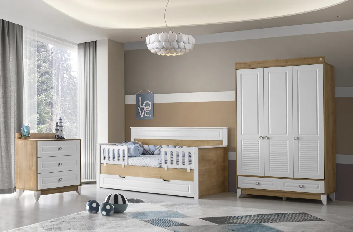 İnfinity 3 Kapılı Bebek Odası Takımı