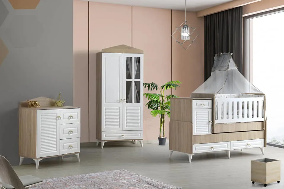 Santana 2 Kapılı  Bebek Odası Takımı
