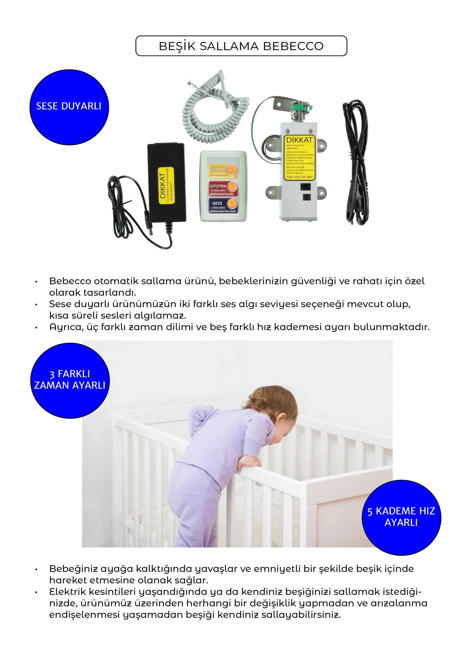 otomatik beşik