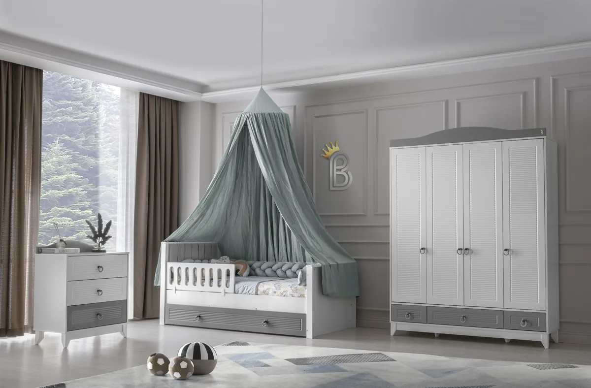 Neptün 4 Kapılı Bebek Odası Takımı